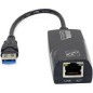 Adaptateur USB 3.0 vers RJ45, Lan Ethernet Gigabit, 10/100/1000Mbps - Noir — ECO · Smarty Paris 18e